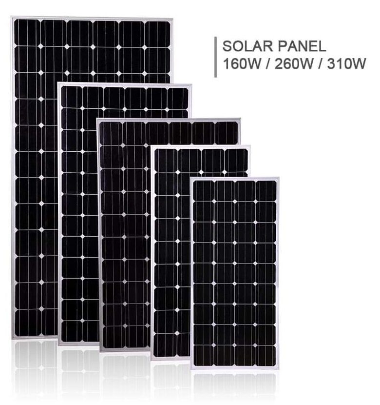 Panneau solaire de 325W